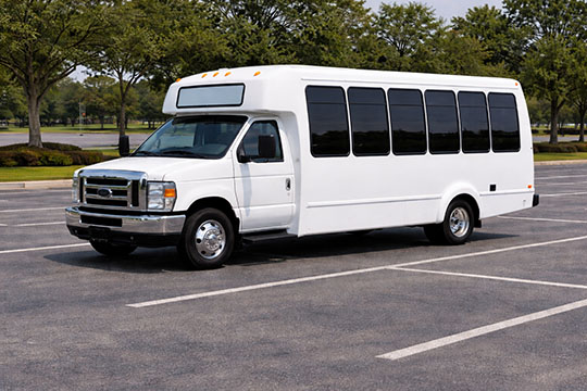 20-passenger minibus available for charter in New Carlisle, IN