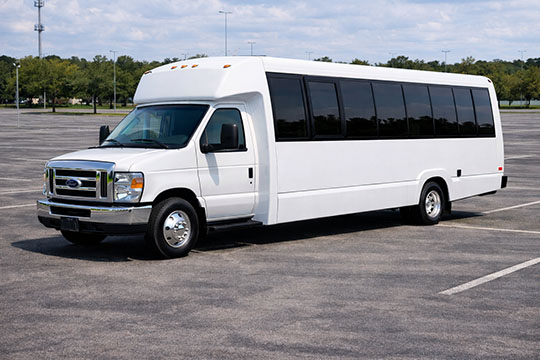 25-passenger minibus available for charter in New Carlisle, IN